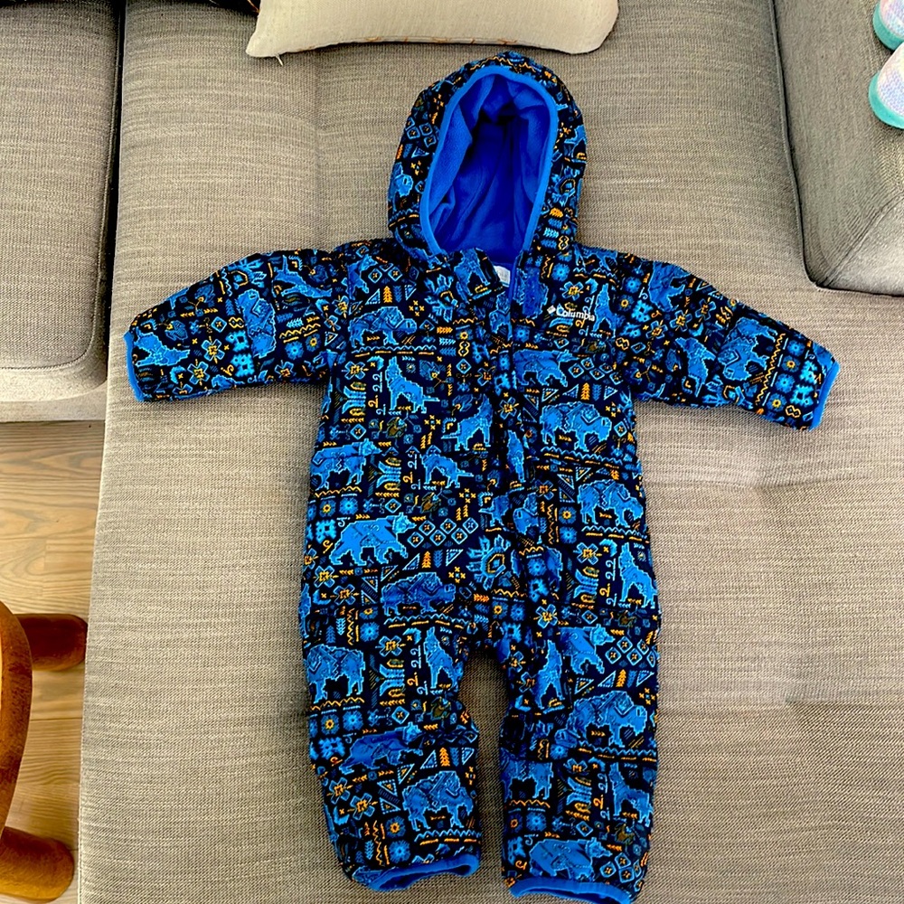 baby bunting suit , Baby winter jacket/ onesie, Columbia, 6-12 m